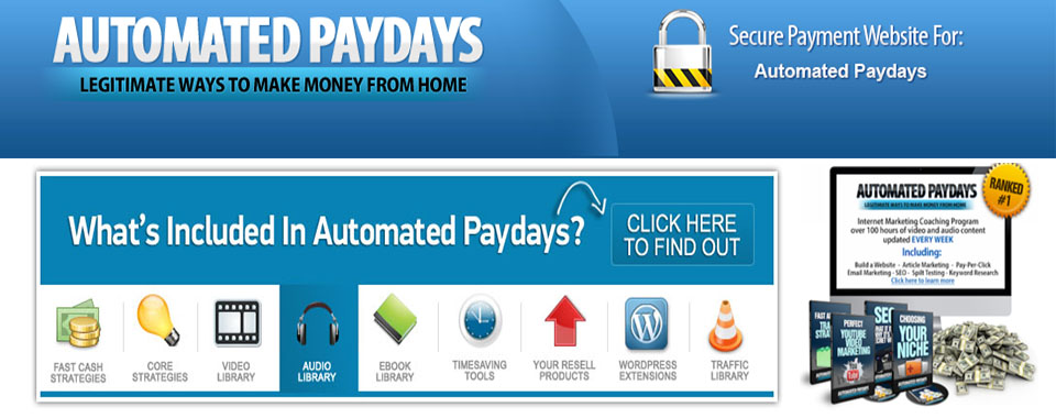 Make Money Online From Home –  Singapore Automated Paydays